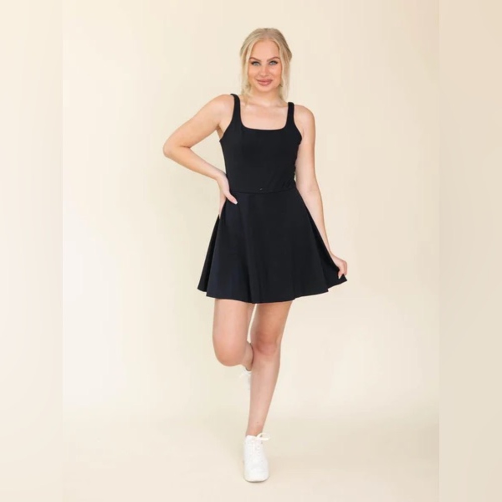 SPANX The Get Moving Square Neck Dress